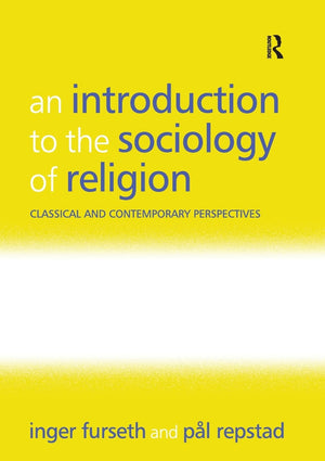 An Introduction To The Sociology Of Religion,New