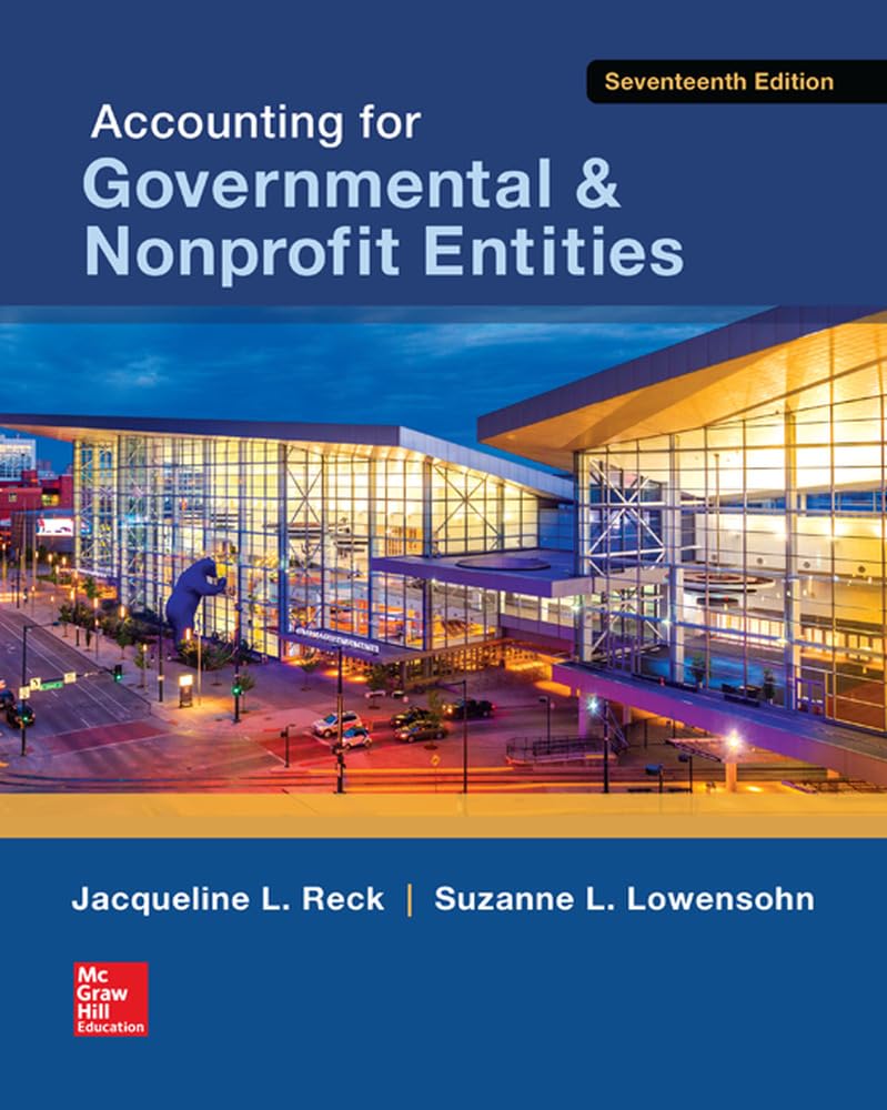 Accounting for Governmental & Nonprofit Entities,Used