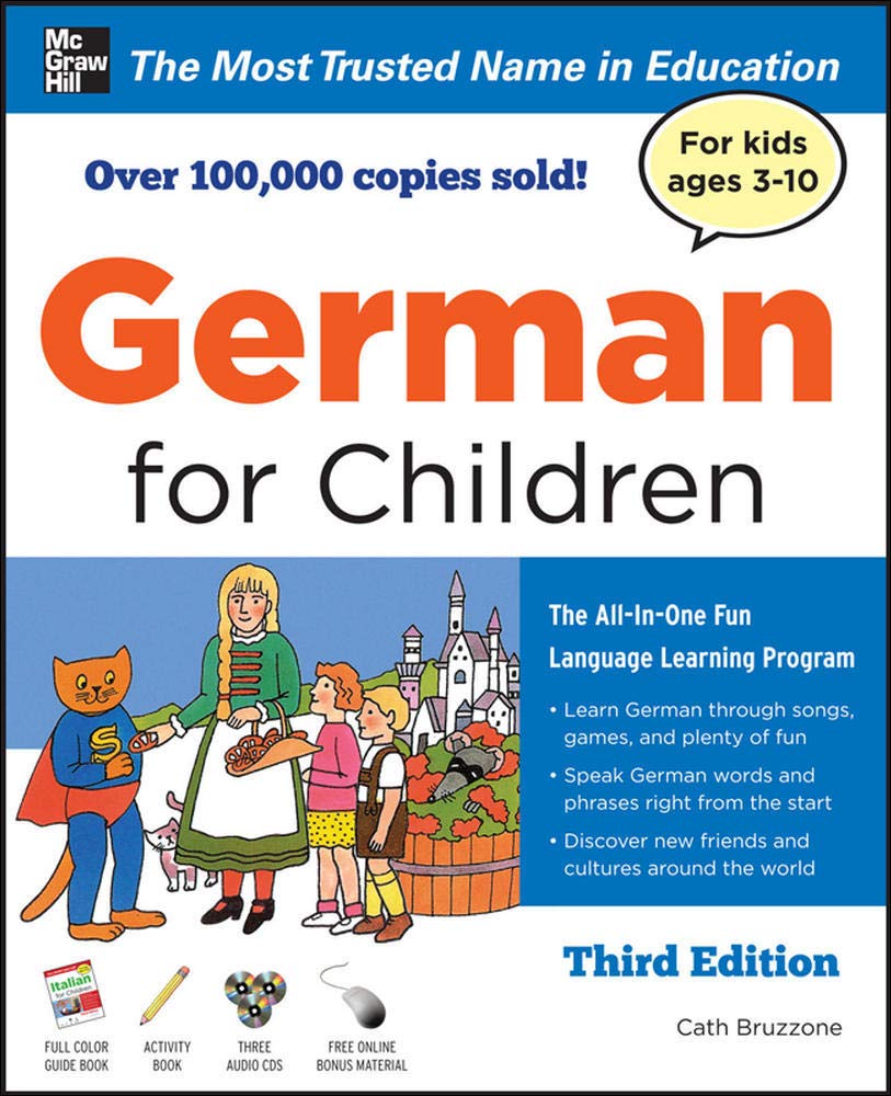 German For Children With Two Audio Cds, Third Edition,New