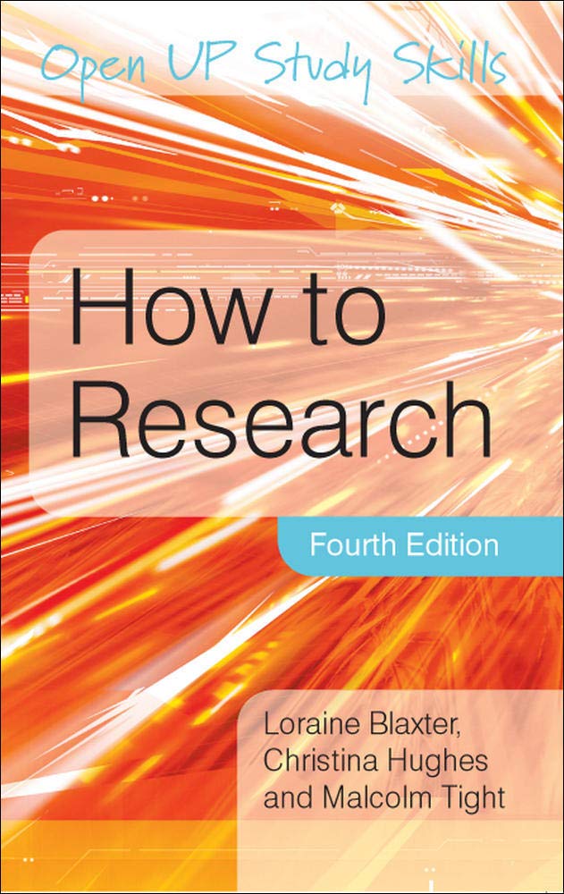 How to Research (Open Up Study Skills),Used