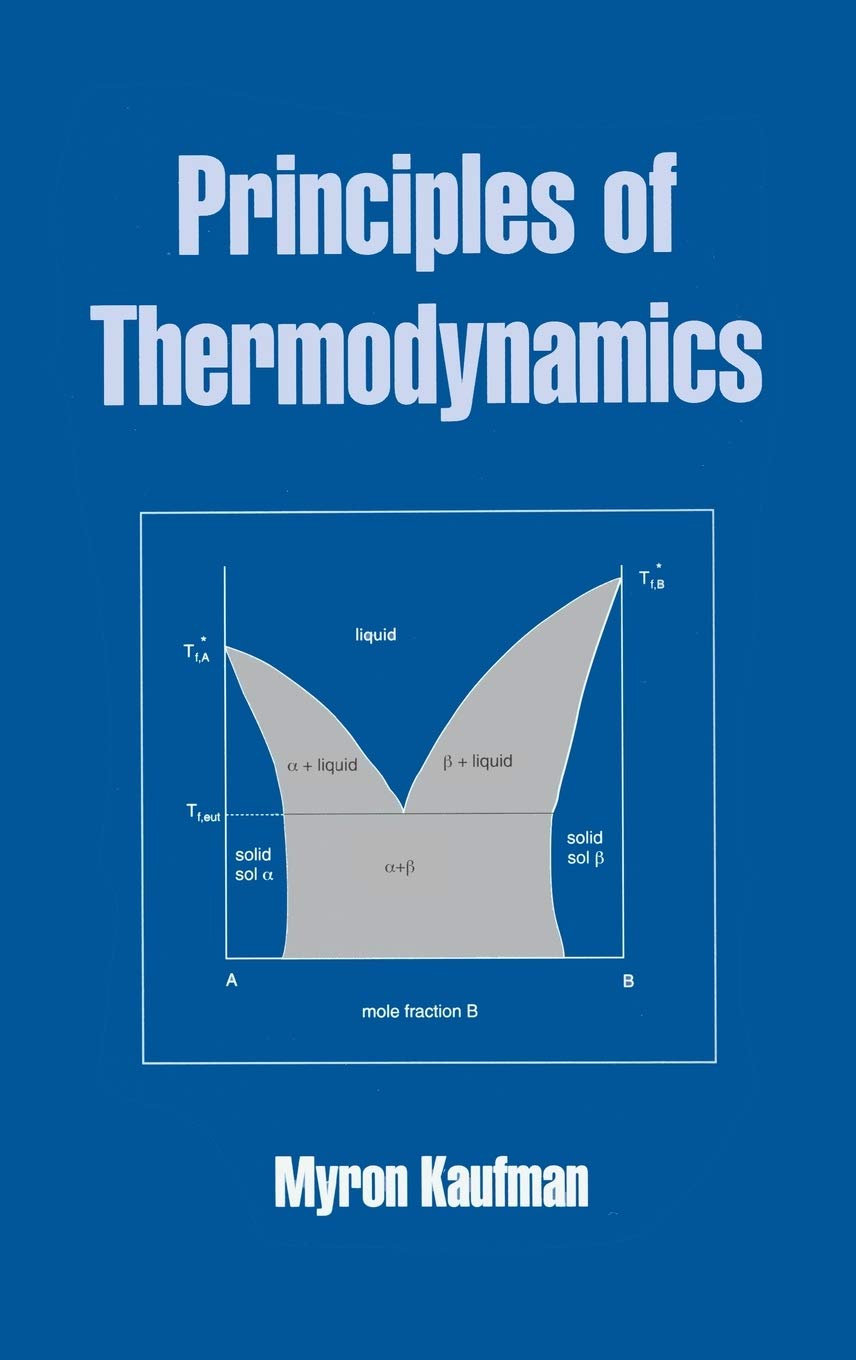 Principles of Thermodynamics (Undergraduate Chemistry: A Series of Textbooks),Used