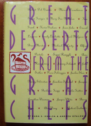 Great Desserts from the Great Chefs,Used