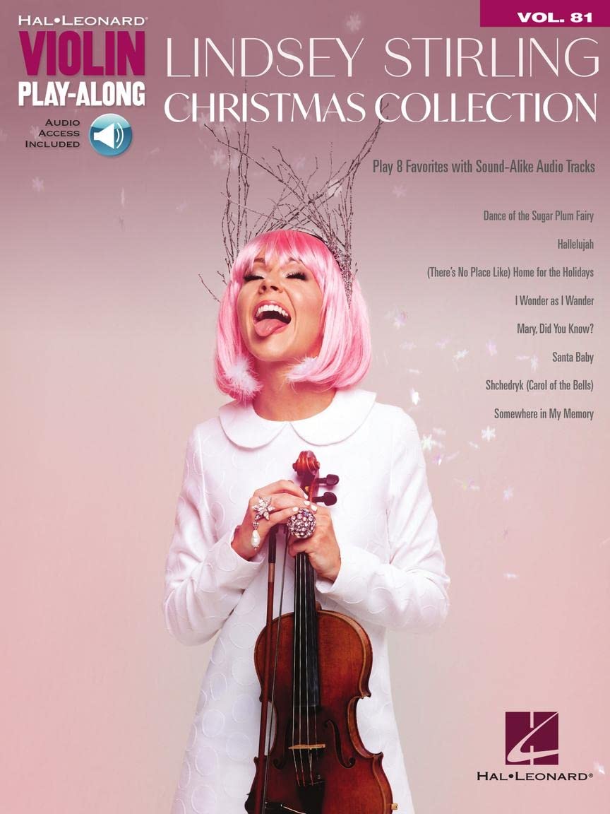 Lindsey Stirling  Christmas Collection: Violin PlayAlong Volume 81 (HalLeonard Violin Playalong),Used