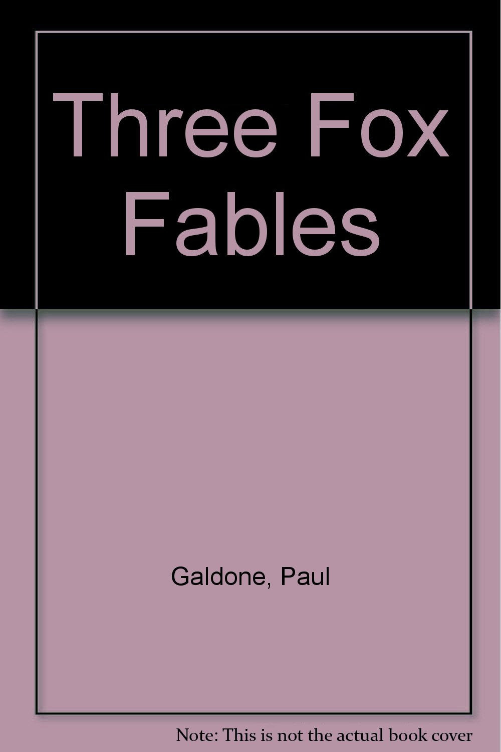Three Fox Fables,Used