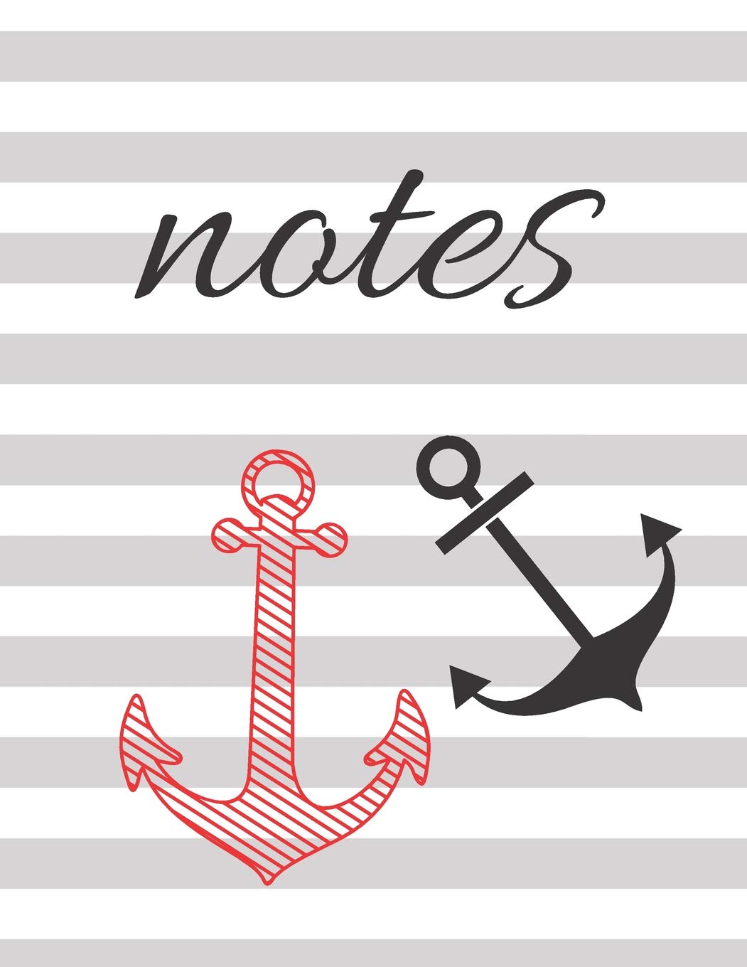 Notes: Collage Ruled Composition Notebook Simple Design,Used