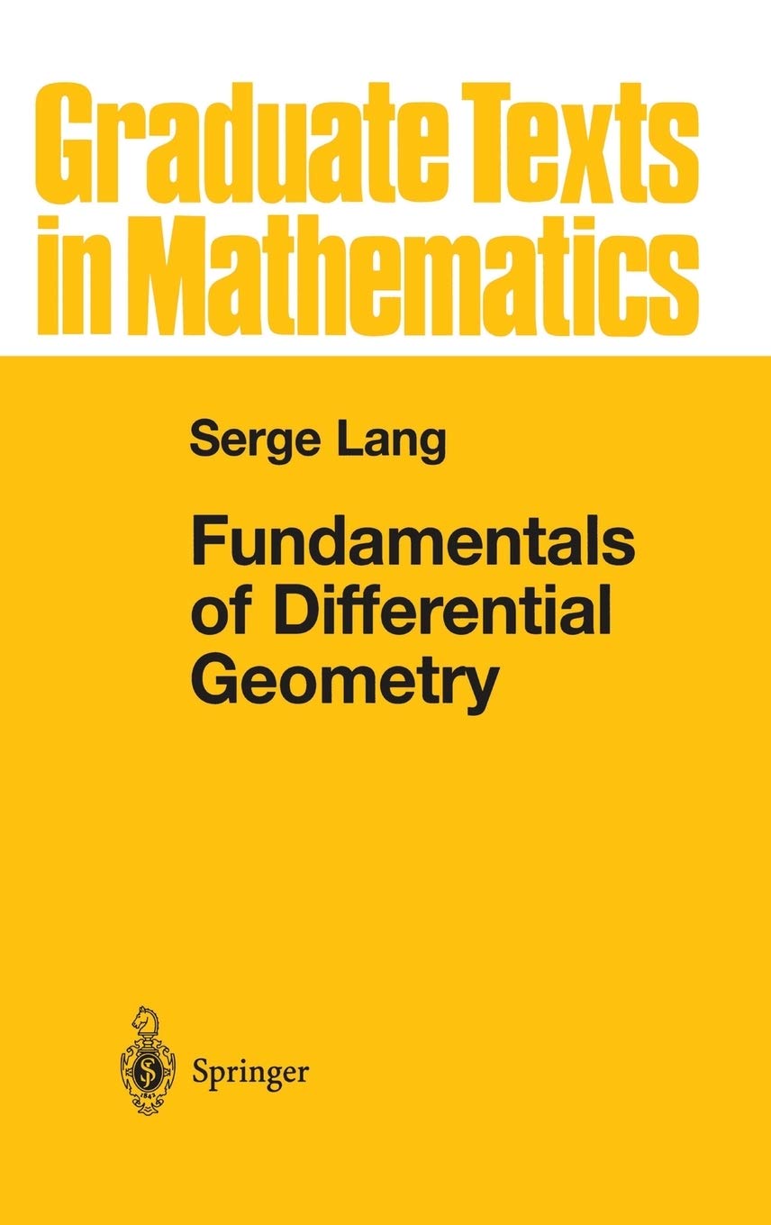 Fundamentals Of Differential Geometry (Graduate Texts In Mathematics, 191),Used