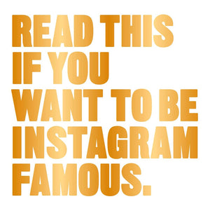 Read This If You Want To Be Instagram Famous: (Tips On Photographic Techniques, Captioning, Codes Of Conduct, Kit And Managing Y,Used