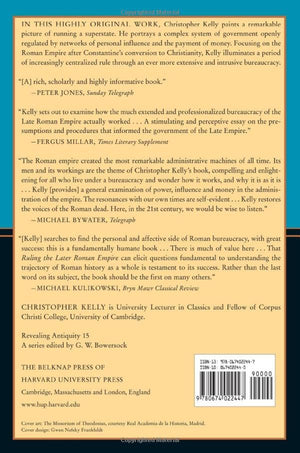 Ruling The Later Roman Empire (Revealing Antiquity)-new