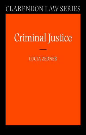 Criminal Justice (Clarendon Law Series),Used