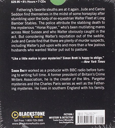 The Stabbing in the Stables: A Fethering Mystery (Fethering Mysteries (Audio)),Used