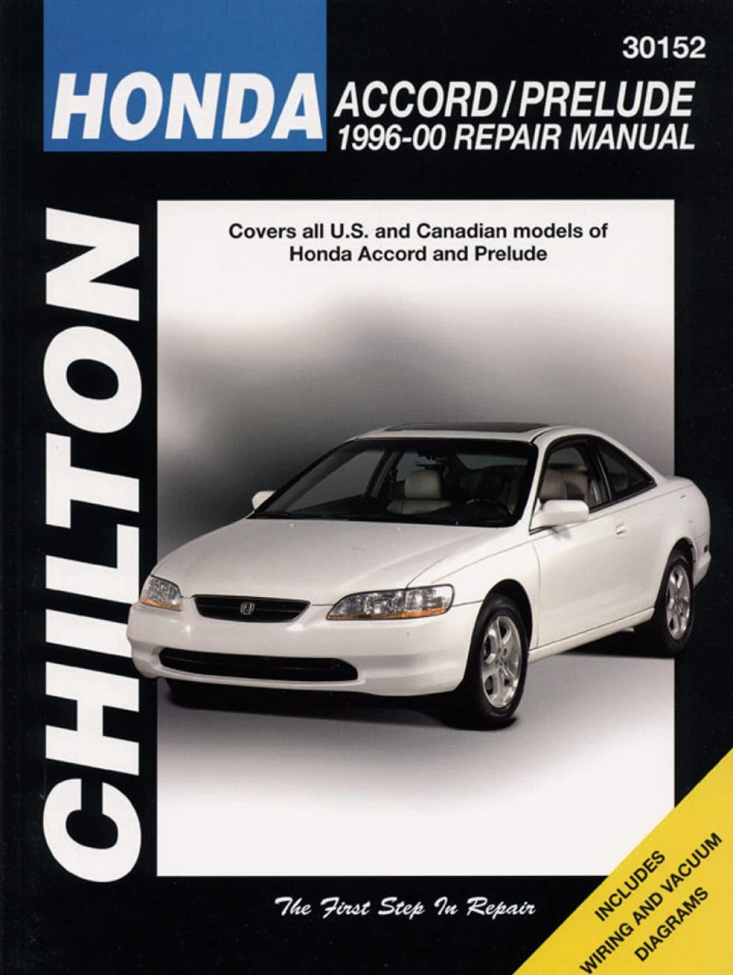 Honda Accord And Prelude, 199600 (Chilton Total Car Care Series Manuals),New