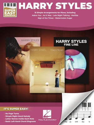 Harry Styles  Super Easy Songbook for Piano,New