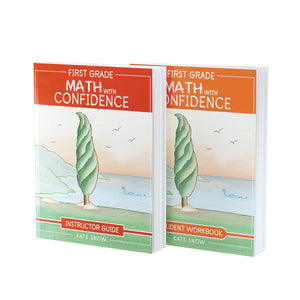 First Grade Math with Confidence Bundle: Instructor Guide & Student Workbook,Used
