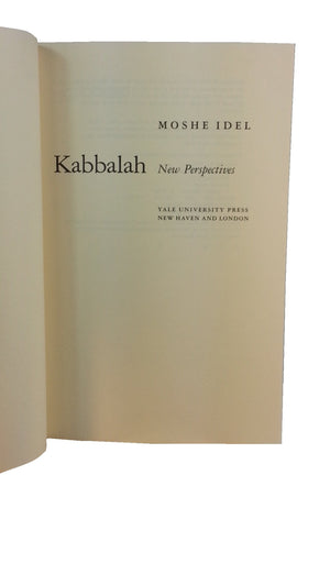 Kabbalah: New Perspectives,New