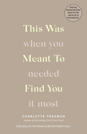This Was Meant To Find You: When You Needed It Most (English)