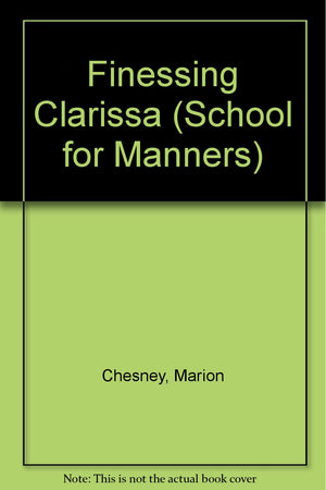 Finessing Clarissa (Thorndike Press Large Print Paperback Series),Used