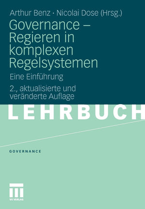 Governance  Regieren in komplexen Regelsystemen: Eine Einfhrung (German Edition),Used