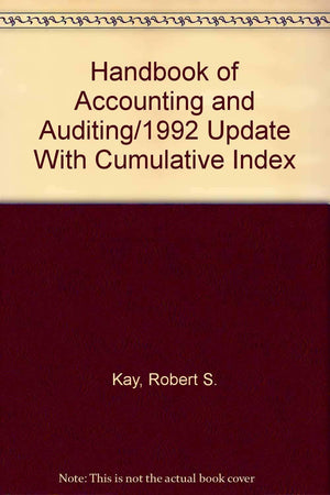 Handbook of Accounting and Auditing/1992 Update With Cumulative Index