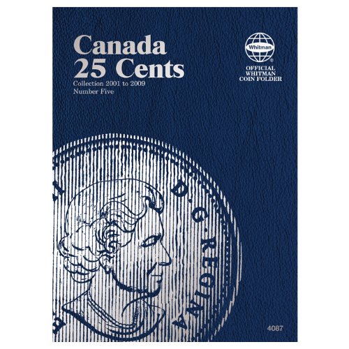Canadian 25 Cent Folder #5, 20012009,New