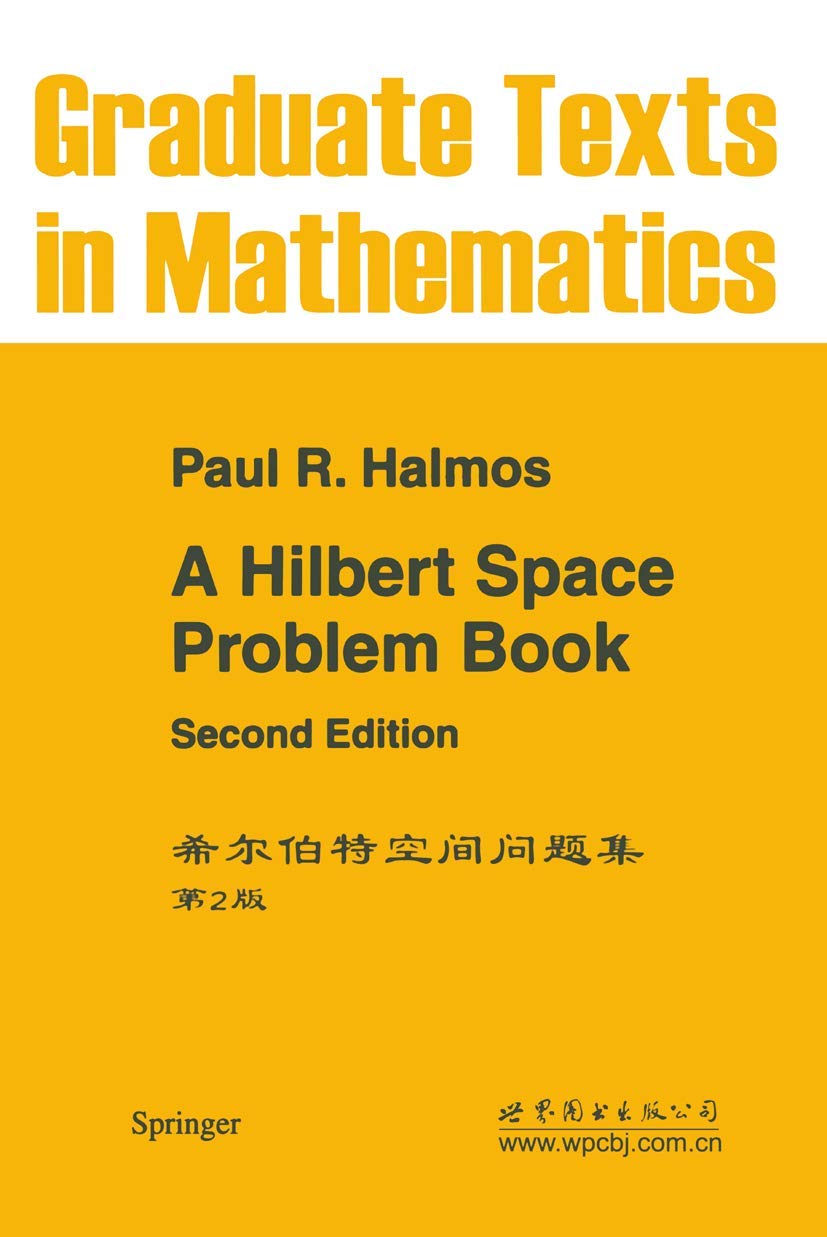 A Hilbert Space Problem Book (Graduate Texts in Mathematics, 19),Used