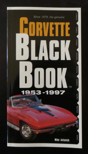 Corvette Black Book 19531997,Used