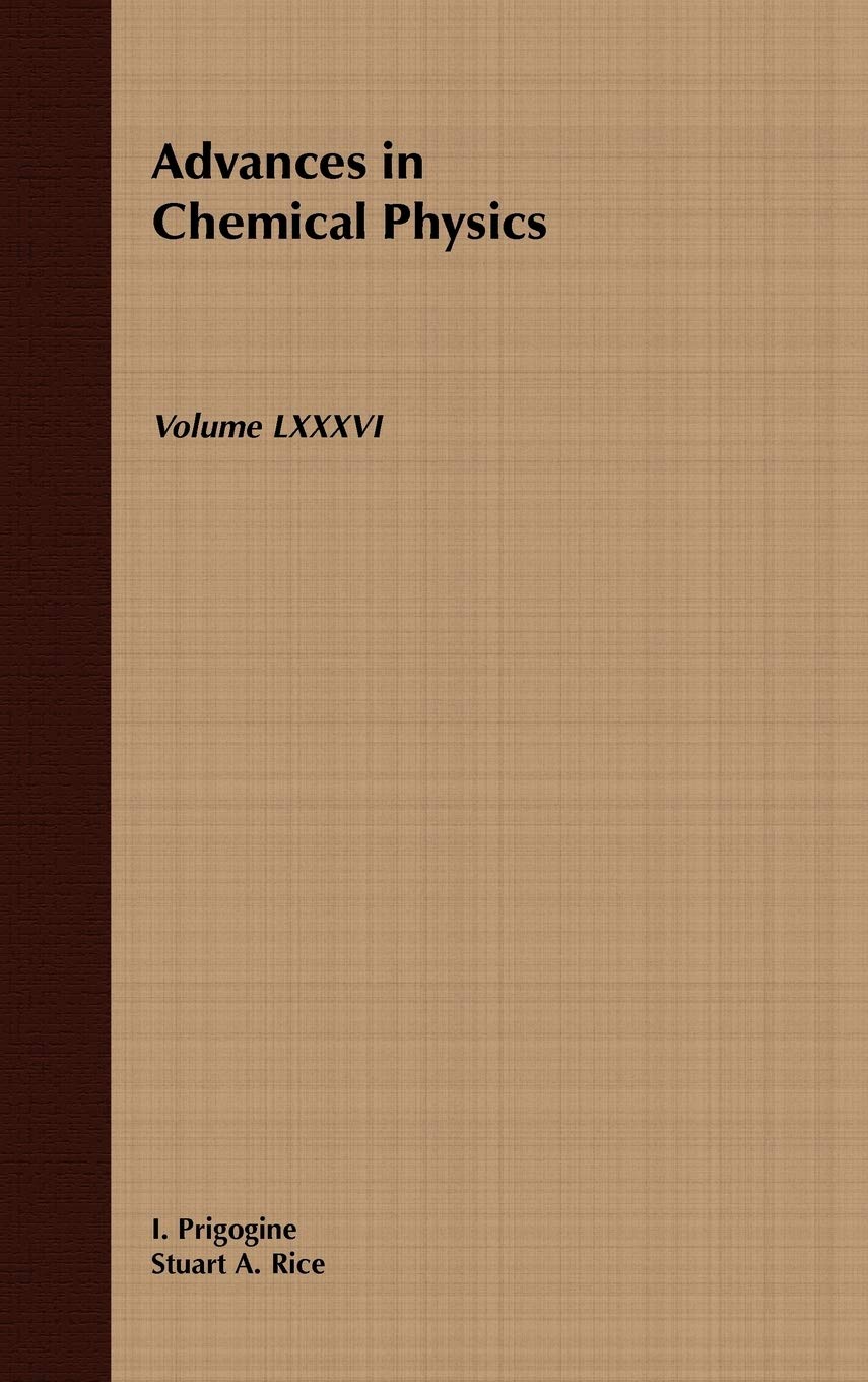 Advances in Chemical Physics, Vol. 86,Used