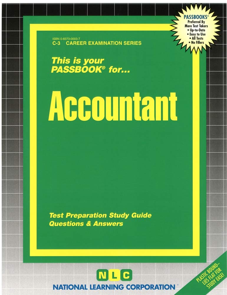 Accountant: C3 Career Examination Series,Used