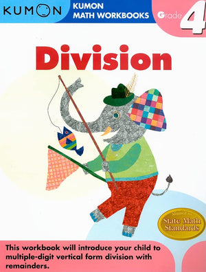 Kumon Grade 4 Division (Kumon Math Workbooks),Used
