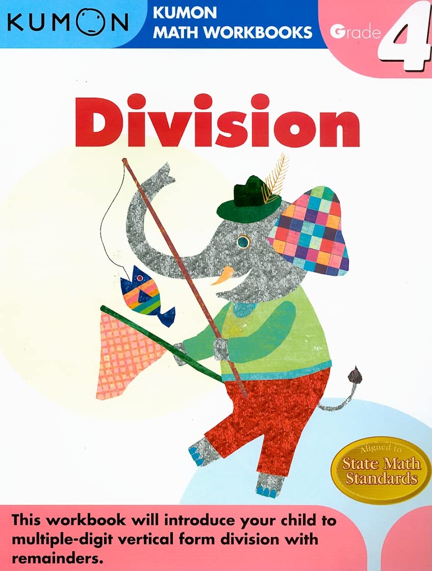 Kumon Grade 4 Division (Kumon Math Workbooks),Used