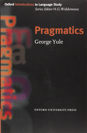 Pragmatics (Oxford Introduction to Language Study Series),Used