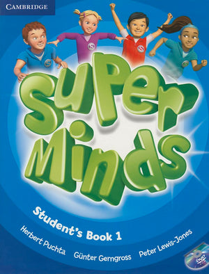 Super Minds Level 1 Student's Book with DVDROM,Used