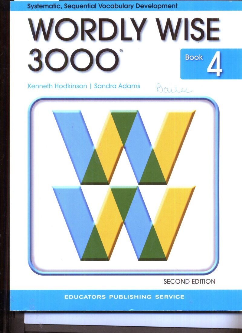 Wordly Wise 3000, Book 4, 2nd Edition,Used