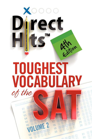 Direct Hits Toughest Vocabulary of the SAT: 4th Edition,Used