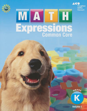 Student Activity Book, Volume 1 (Softcover) Grade K (Math Expressions),Used