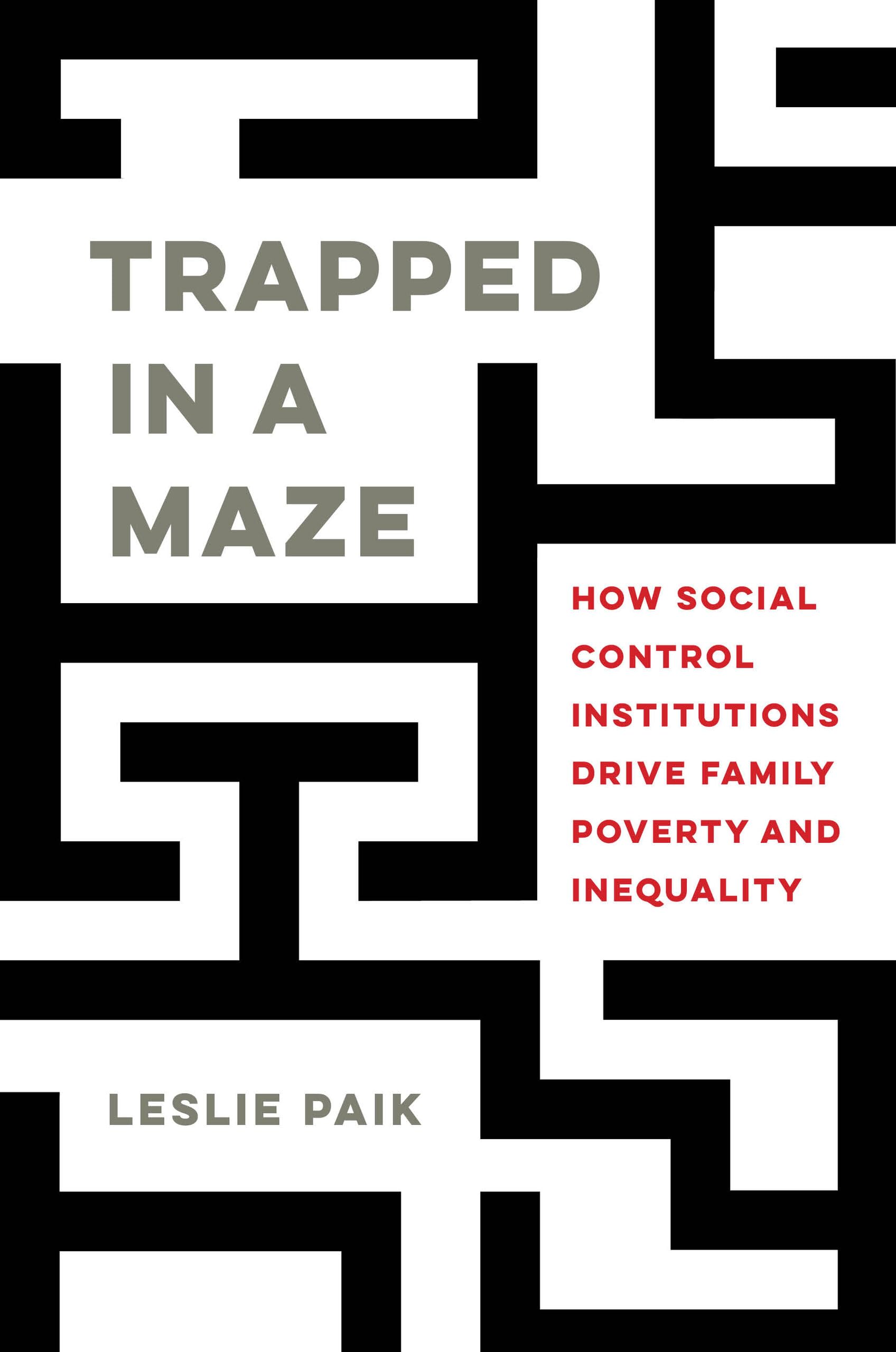 Trapped in a Maze: How Social Control Institutions Drive Family Poverty and Inequality,Used
