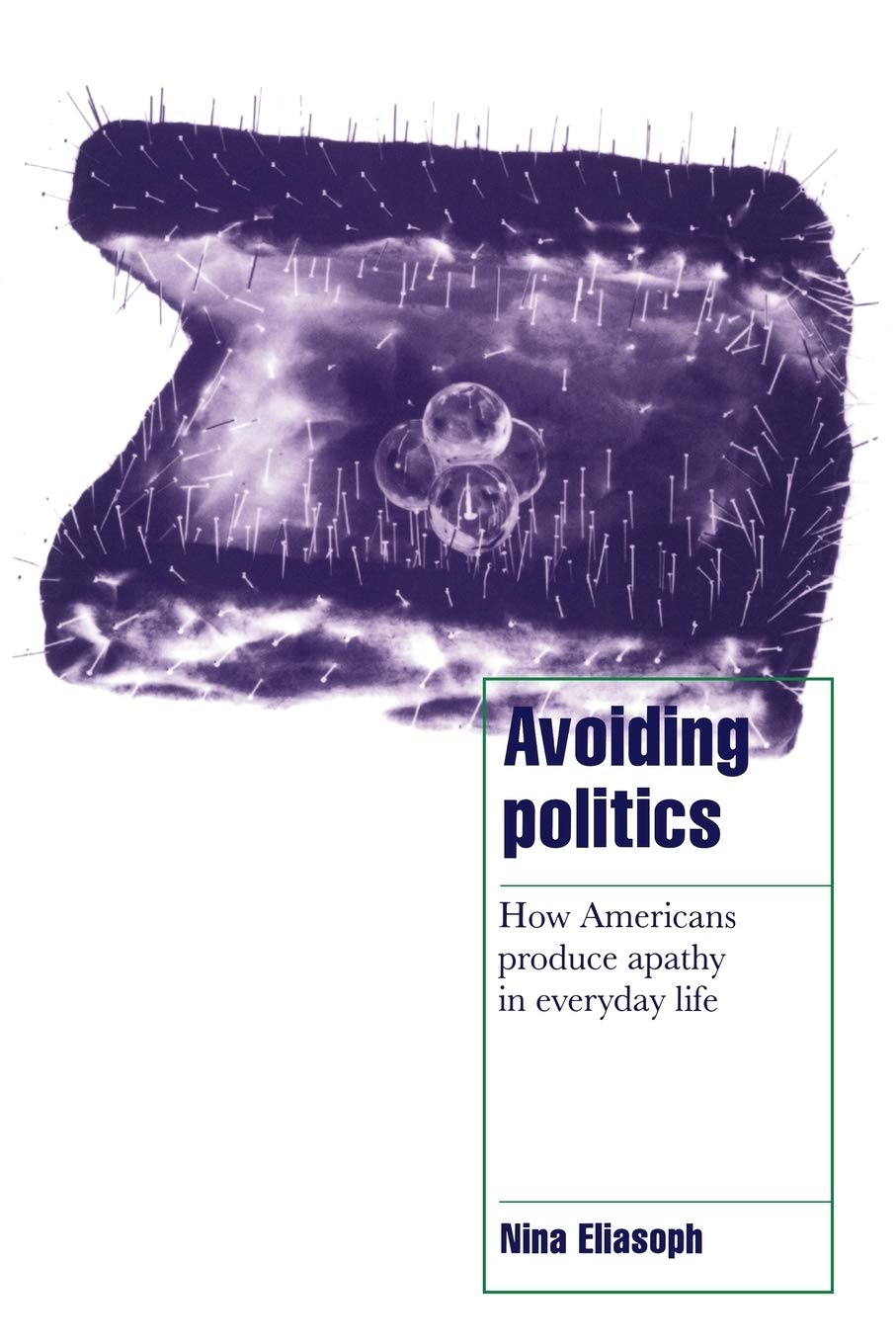 Avoiding Politics: How Americans Produce Apathy in Everyday Life (Cambridge Cultural Social Studies),Used