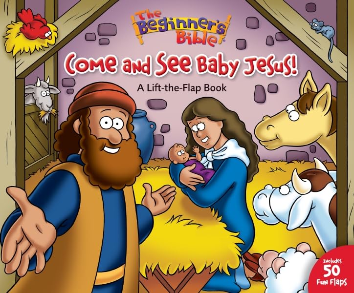 Come and See Baby Jesus: 50 Fun Liftthe Flaps (The Beginner's Bible),Used