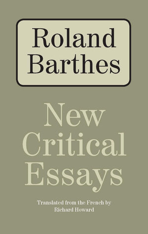 New Critical Essays,Used