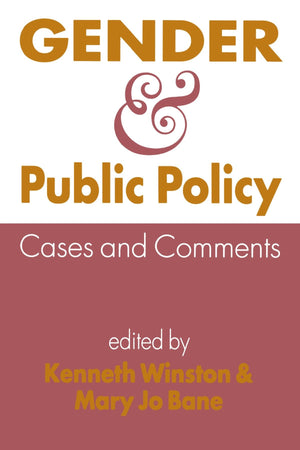 Gender And Public Policy: Cases And Comments,Used
