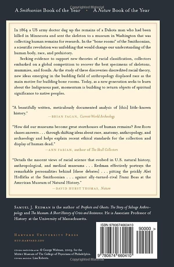 Bone Rooms: From Scientific Racism To Human Prehistory In Museums,New