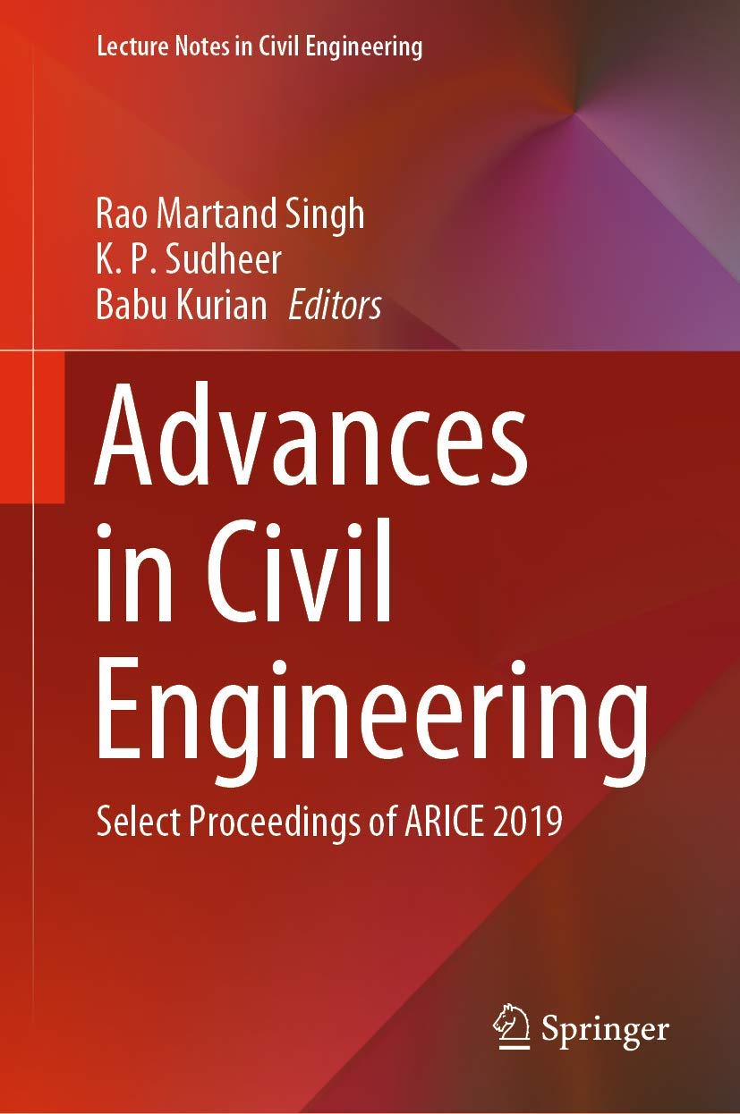 Advances in Civil Engineering: Select Proceedings of ARICE 2019 (Lecture Notes in Civil Engineering, 83),Used