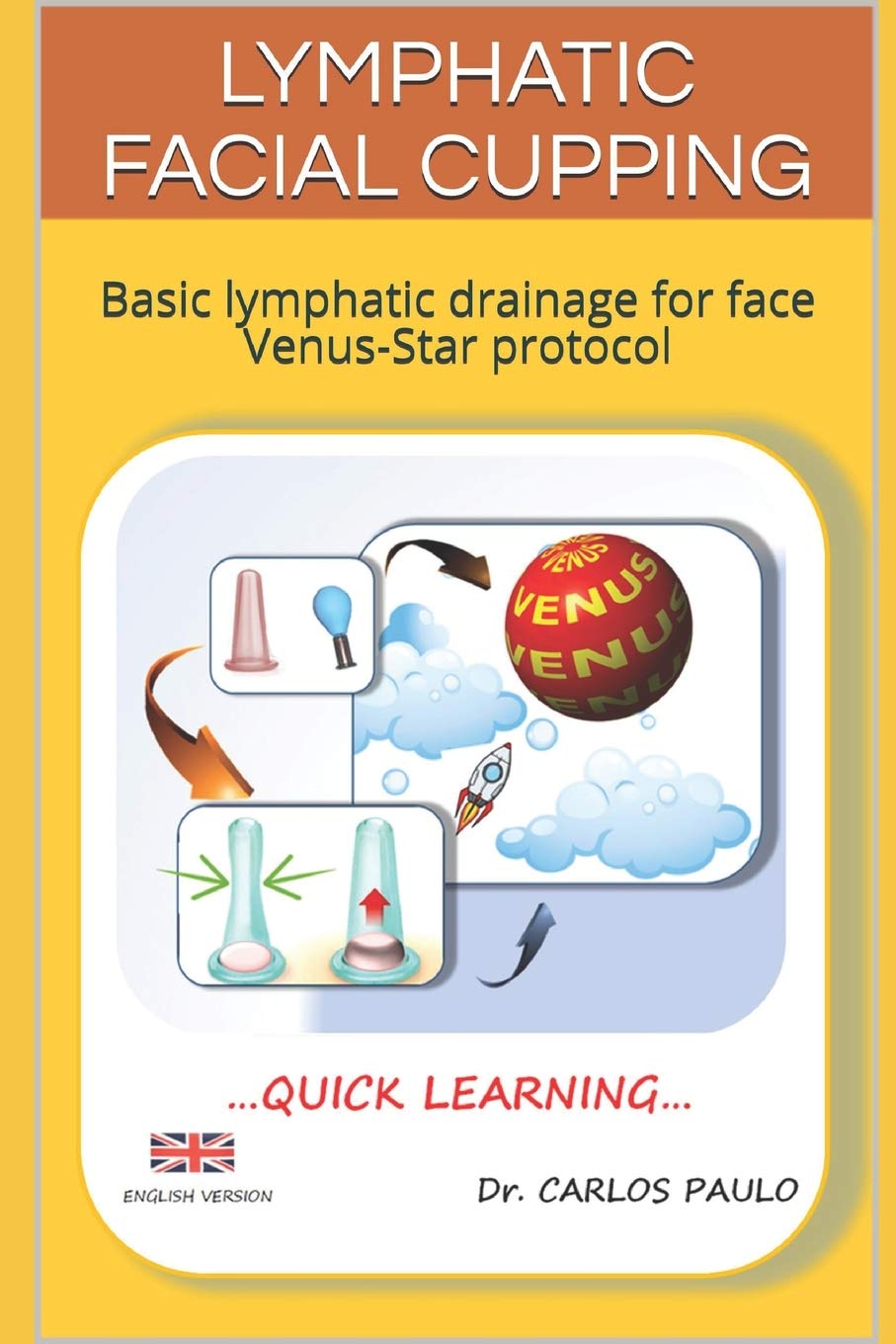 Lymphatic facial cupping: Basic lymphatic drainage for face VenusStar protocol,Used
