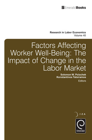 Factors Affecting Worker WellBeing: The Impact of Change in the Labor Market (Research in Labor Economics, 40),Used