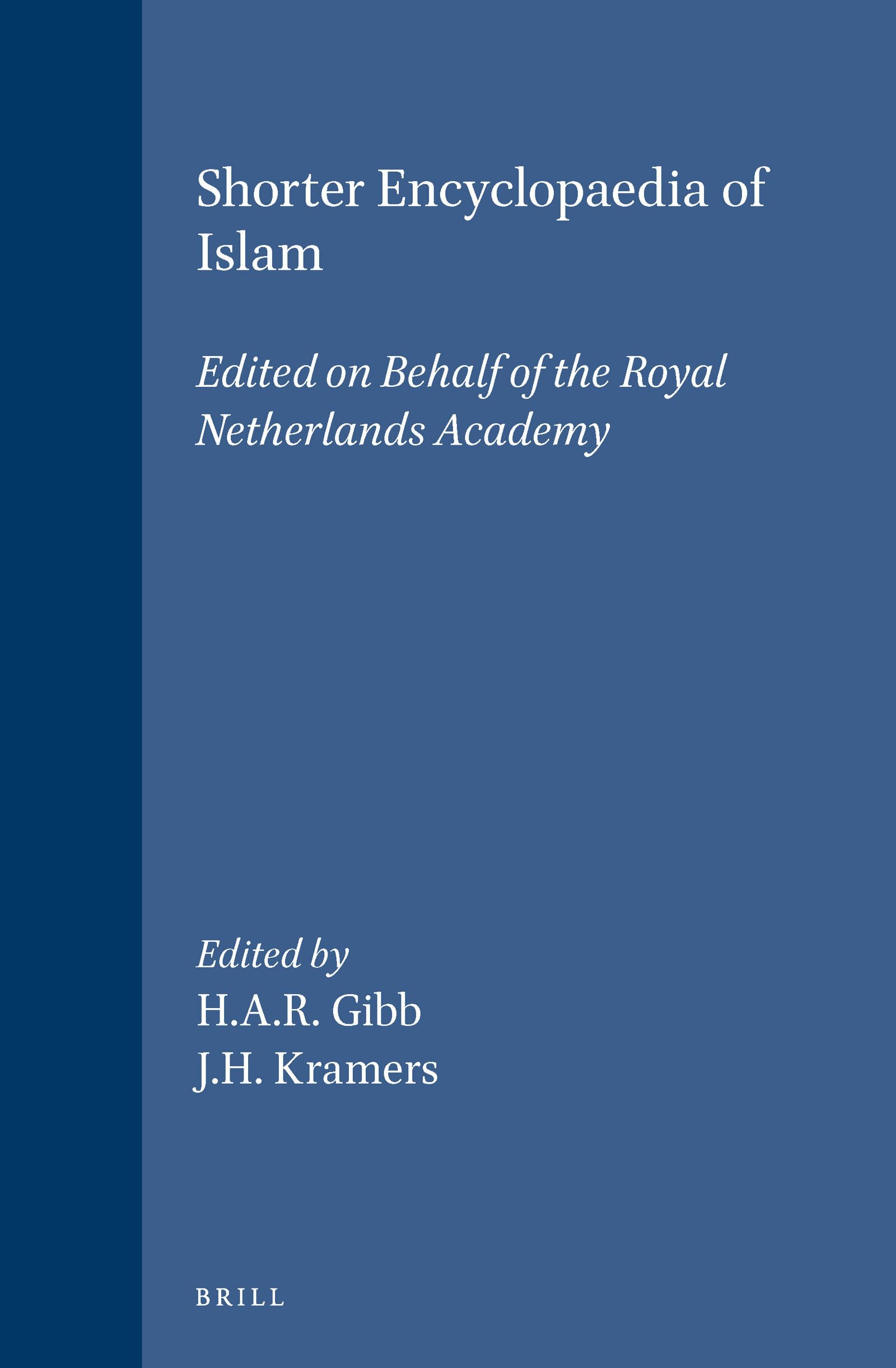 Shorter Encyclopaedia of Islam,Used