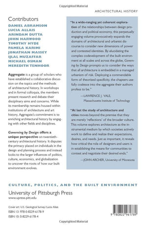 Governing By Design: Architecture, Economy, And Politics In The Twentieth Century (Culture Politics & The Built Environment, 13)