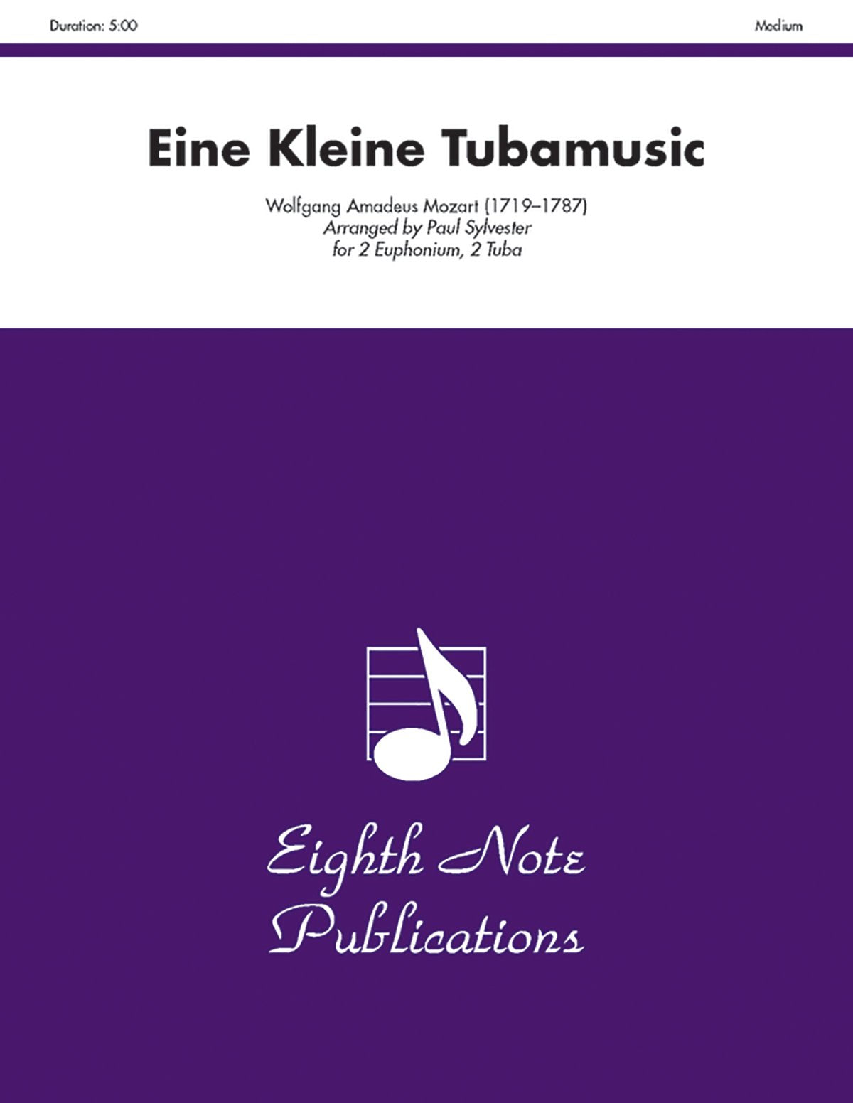 Eine Kleine Tubamusic: Score & Parts (Eighth Note Publications),Used