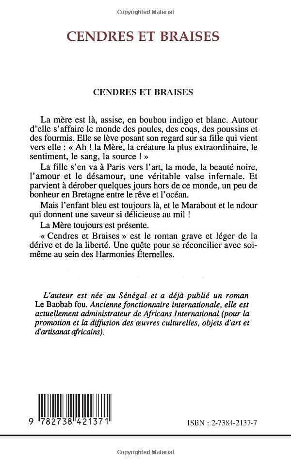 Cendres et braises (French Edition),Used