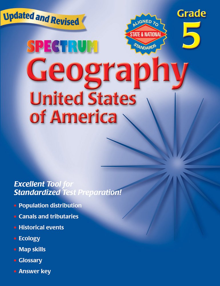 Geography, Grade 5 (Spectrum),Used