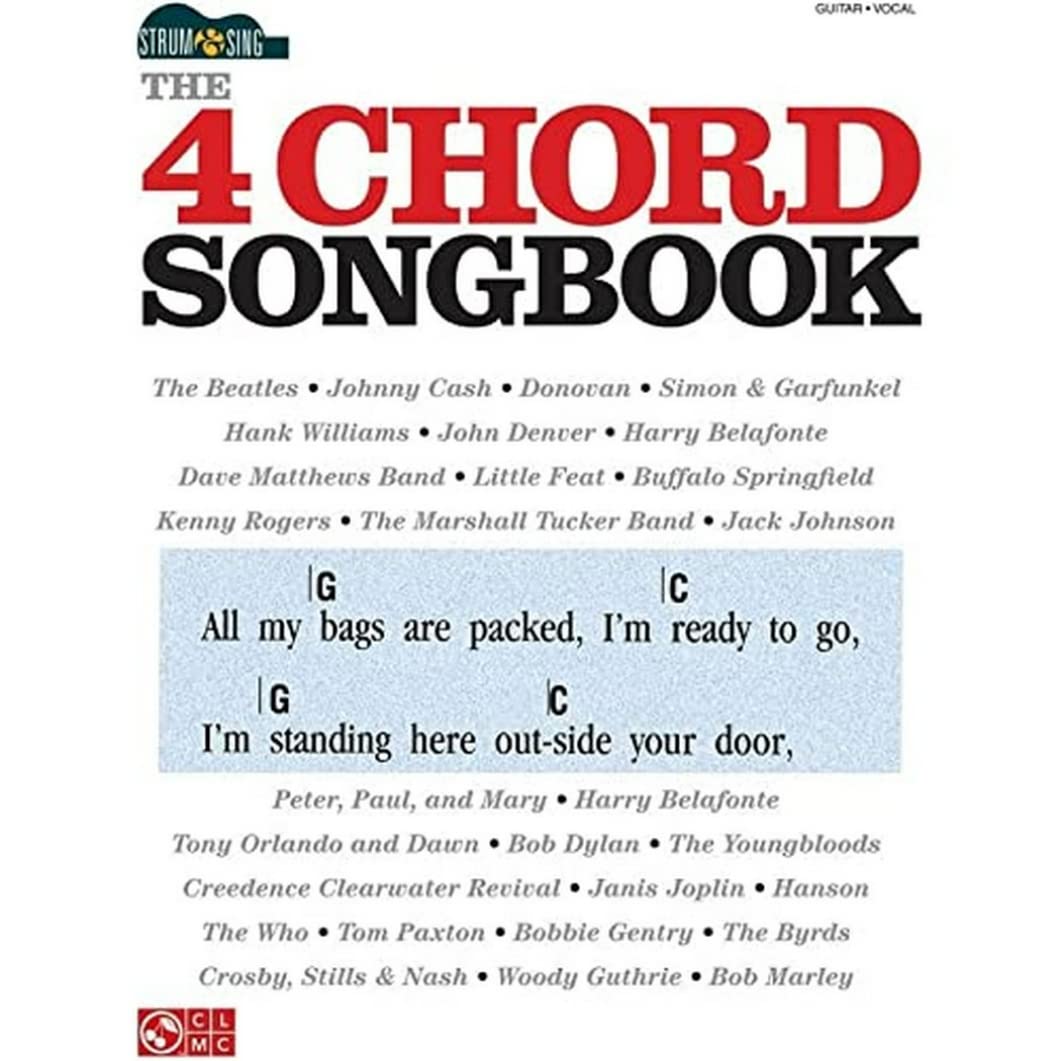 The 4 Chord Songbook: Strum & Sing Series,Used