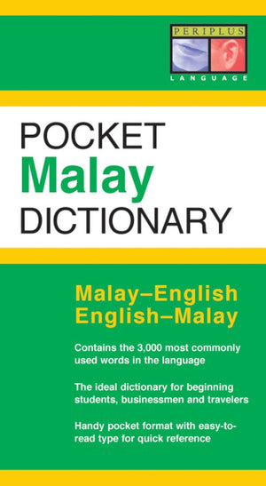 Pocket Malay Dictionary: MalayEnglish EnglishMalay (Periplus Pocket Dictionaries),Used